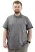 Big Size Mens T-shirt Polo LOGO M U24338 Smoked