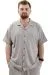Big Size Mens Shirt Apas Collar JAKAR U24380 Grey
