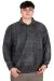 Big Size Mens Polo Sweatshirt Velvet substitute U24440 AntraMelange