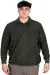 Big Size Mens Polo Sweatshirt Velvet substitute U24440 Khaki