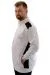 Big Size Mens Sweatshirt dog collar Zipper BROOKLYN U24522 Ecru