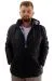 Big Size Mens Quilted Coat Hooded U24606 Antrasit