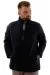 Big Tall Mens Quilted Coat U24609 Black