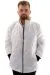 Mens Big Size dog collar Ribana Arm Zipper Coat U24611 Ecru