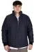 Big Tall Mens Quilted Coat U24612 Navy Blue