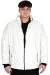 Big Tall Mens Quilted Coat U24613 Ecru