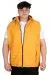 Big Size Mens quilted Vest U24702 Yellow