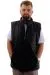 Big Tall Mens quilted Vest U24706 Black