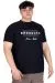 Big Size Mens T-shirt BROOKLYN WAFFLE U25002 Navy Blue