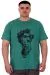 Büyük Beden Erkek T-Shirt Bisiklet Yaka Statue U25004 Çağla