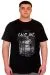 Big Size Mens T-Shirt Crew Neck CHILL OUT  U25008 Black