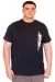 Big Size Mens T-Shirt Crew Neck NOT DEFINETS  U25009 Navy