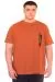 Big Size Mens T-Shirt Crew Neck NOT DEFINETS  U25009 Cinnamon