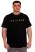 Big Size Mens T-Shirt Crew Neck CHICAGO  U25010 Black