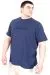 Big Size Mens Tshirt Crew Neck Craft U25016 Indigo