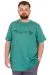Plus Size Men's Crew Neck T-Shirt NYC New York U25019 Sage