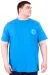 Big Size Mens Tshirt Sax U25024