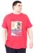 Big Size Mens Tshirt Red U25026