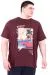 Big Size Mens Tshirt Plum U25026