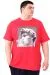 Big Size Mens Tshirt Red U25027