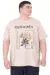 Big Size Mens Tshirt Beige U25028