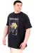 Big Size Mens Tshirt Crew Neck OPTIMISTIC U25028 Navy