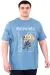 Big Size Mens Tshirt Blue U25028