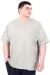 Big Size Mens Tshirt Almond U25029