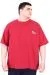 Big Size Mens Tshirt Burgundy U25030
