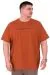 Big Size Mens Tshirt Cinnamon U25033