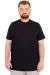 Büyük Beden Erkek T-Shirt Bisiklet Yaka Dore U25034 Lacivert