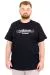 Büyük Beden Erkek T-Shirt Bisiklet Yaka ORIGINALS U25038 Lacivert