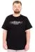 Büyük Beden Erkek T-Shirt Bisiklet Yaka ORIGINALS U25038 Siyah