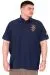 Big Size Mens Tshirt Indigo U25307