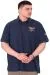 Big Size Mens Tshirt Indigo U25308
