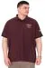 Big Size Mens Tshirt Plum U25308