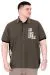 Big Size Mens Tshirt Khaki U25309