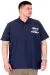 Big Size Mens Tshirt Indigo U25310
