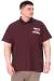 Big Size Mens Tshirt Plum U25310
