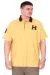 Big Size Mens Tshirt Mustard U25312