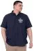 Big Size Mens Gabardin Shirt Everyday Essentials U25602 Black