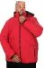 Plus Size Mens Winter Coat u25701 BURGUNDY