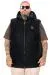 Plus Size Mens Vest u25713 BLACK NUBUK