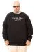 Plus Size Mens Sweatshirt u25804 BLACK