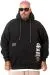 Plus Size Mens Sweatshirt U25806 BLACK