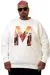 Plus Size Mens Sweatshirt U25807 ECRU