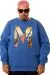 Plus Size Mens Sweatshirt U25807 SAX