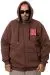 Plus Size Mens Sweatshirt U25811 COFFEE
