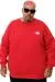 Plus Size Mens Sweatshirt U25812 RED