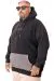 Plus Size Mens Sweatshirt u25813 BLACK
